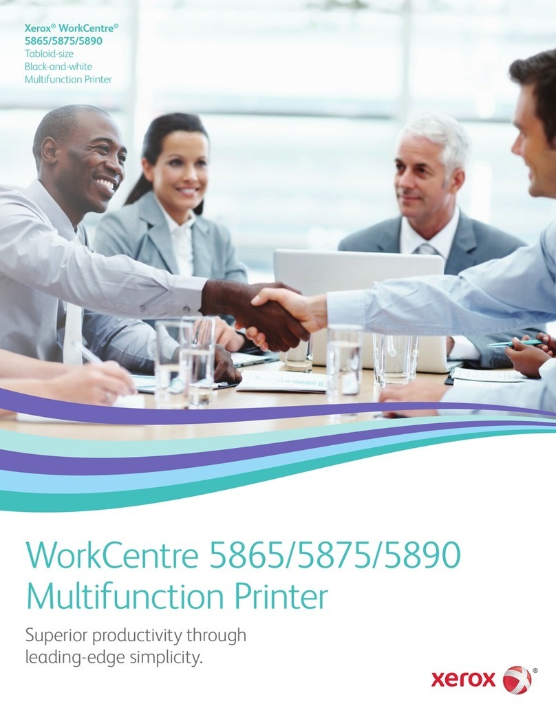 Xerox WorkCentre 5865 User manual