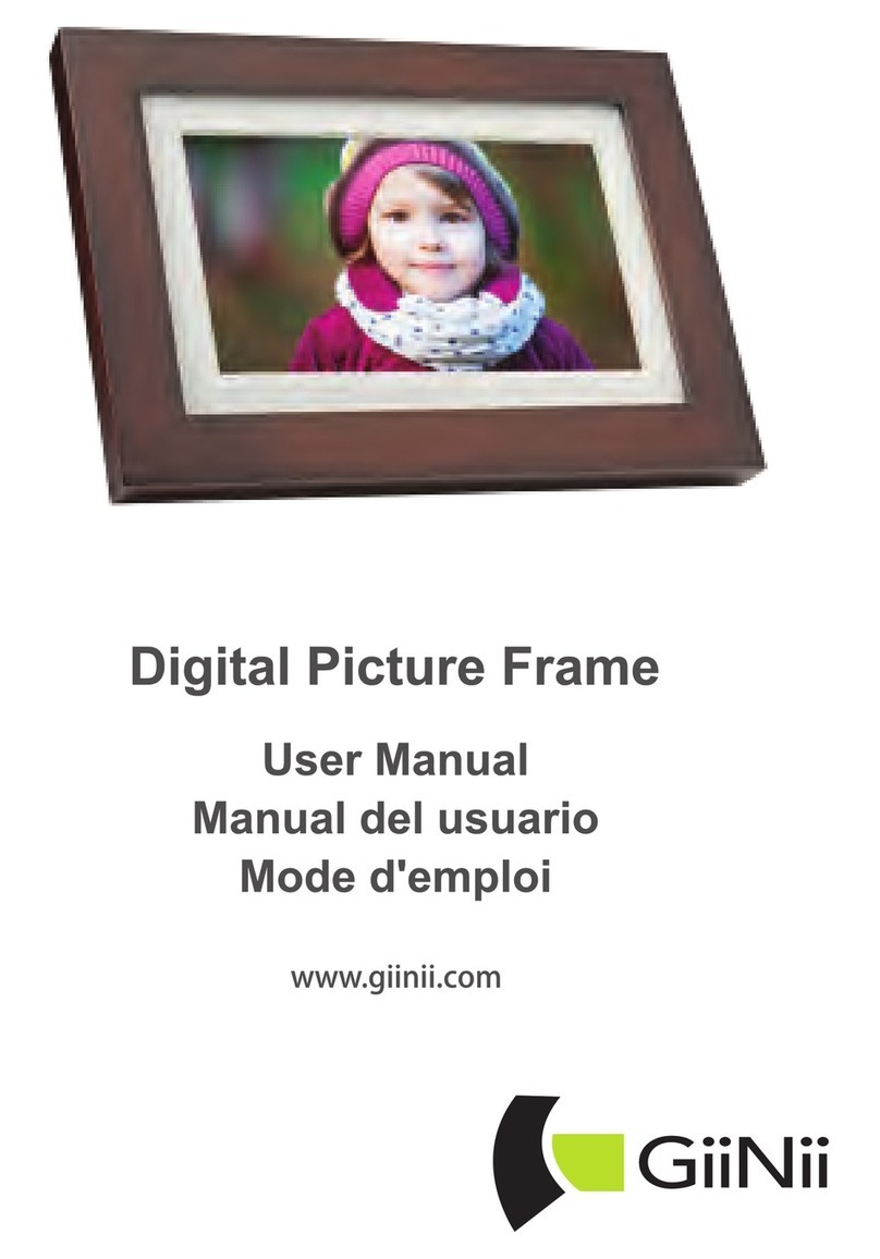GiiNii Digital Photo Frame user manual