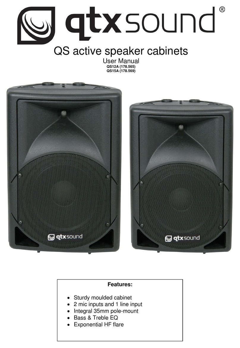 Qtx QS12A User manual