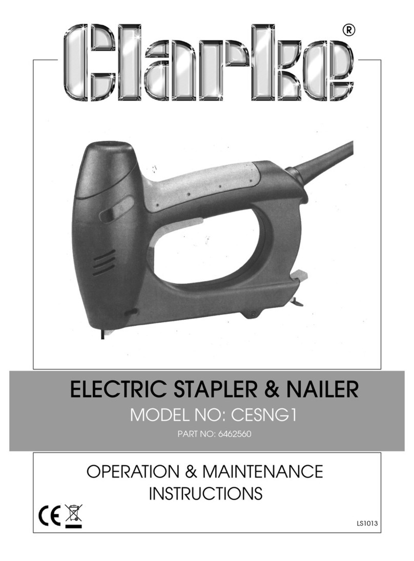 Clarke CESNG1 Instruction Manual