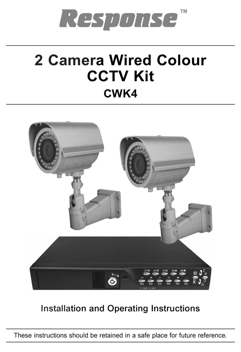 Response CWK4 Installation and operating instructions