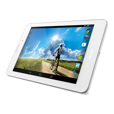 Acer Iconia tab 7 user manual