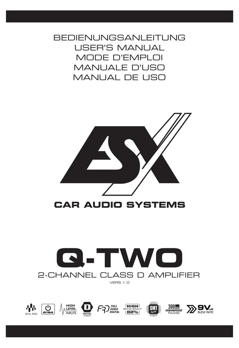 ESX Q-TWO User manual