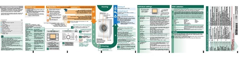 Bosch Washing Machine instruction manual