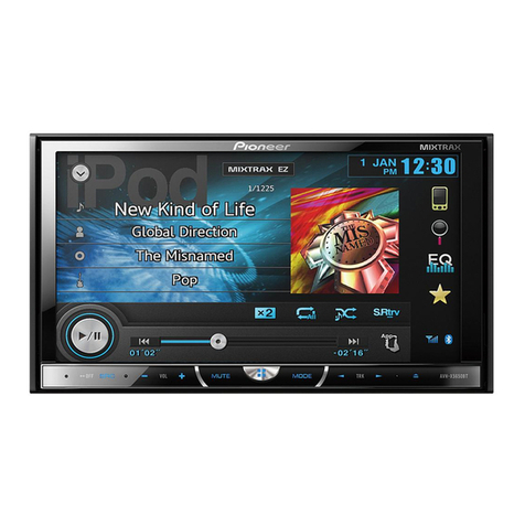 Pioneer AVH-X5650BT owner's manual