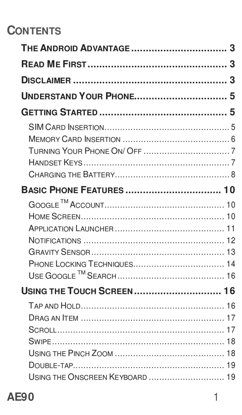 Micromax AE90 User manual