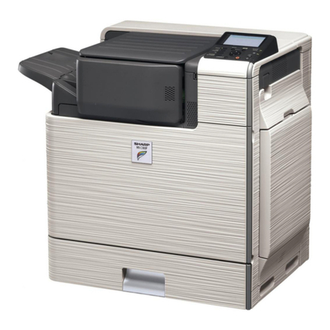 Sharp MX-C380P User manual Sharp MX-C380P User manual