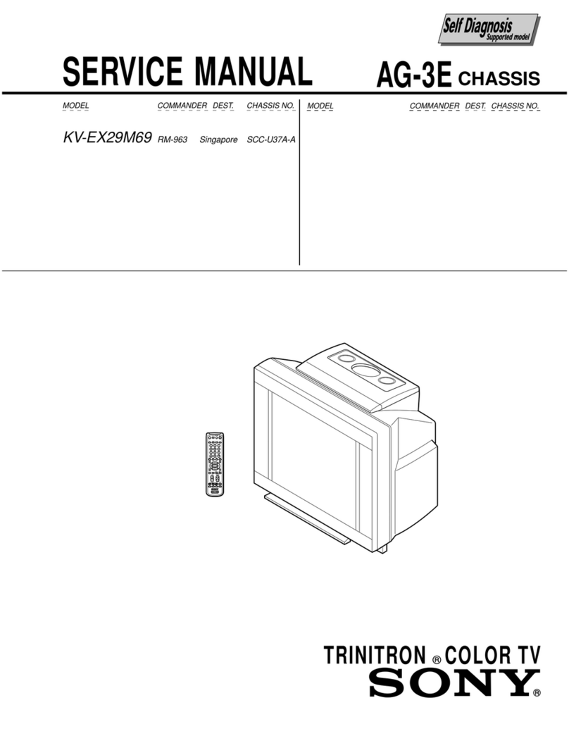 Sony Trinitron KV-EX29M69 User manual