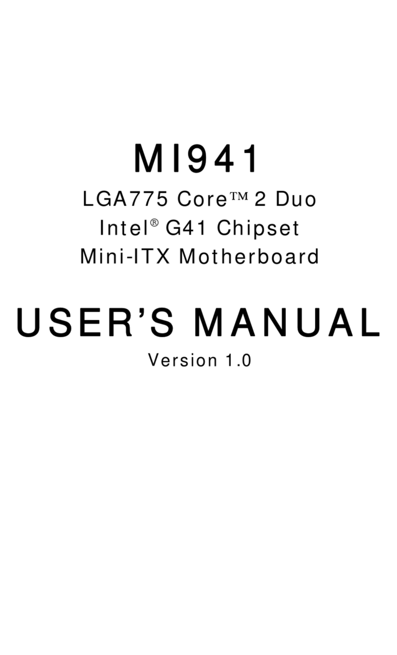 IBASE Technology MI941 User manual