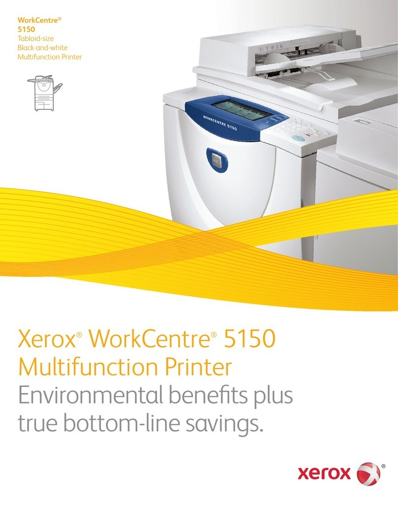 Xerox WORKCENTRE 5150 User manual