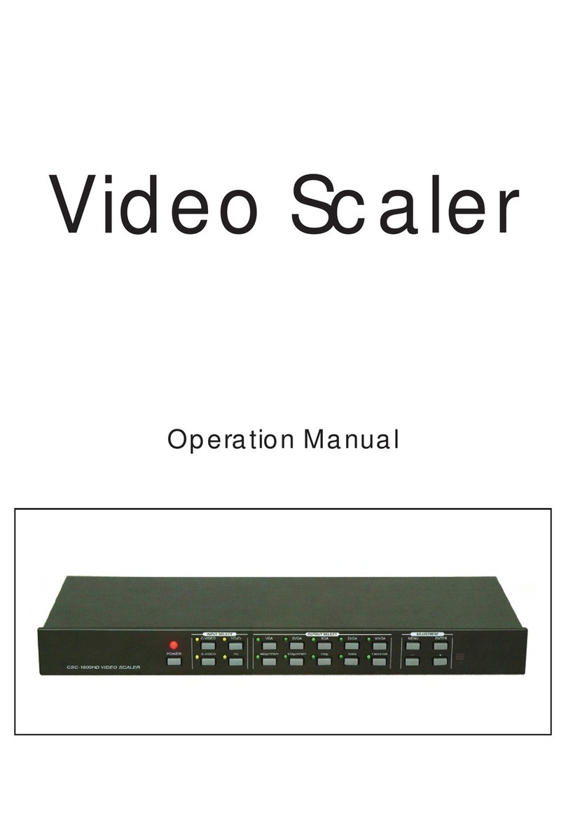 Cypress CSC-1600HD User manual