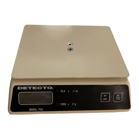 Cardinal Detecto PS-5 User manual