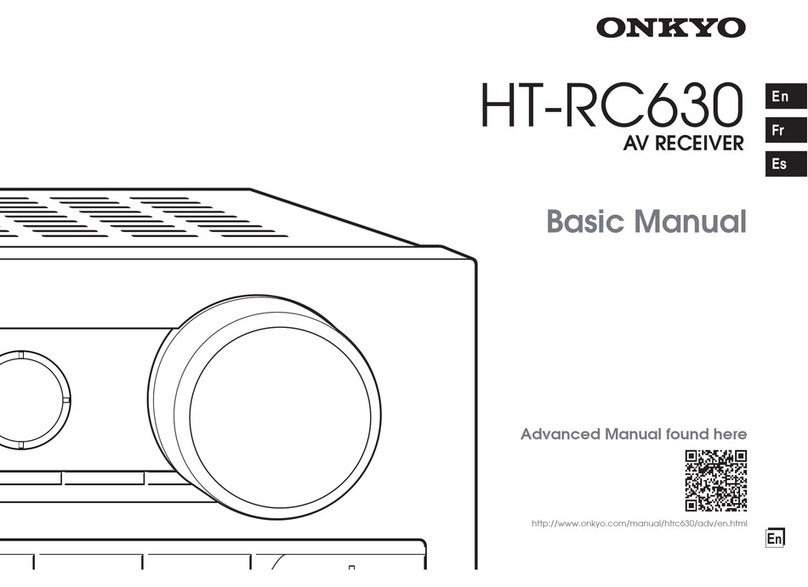 Onkyo HT-RC630 Installation guide