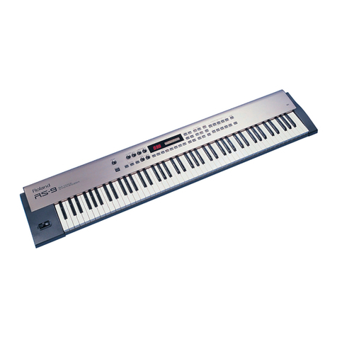 Roland RS-5 User manual