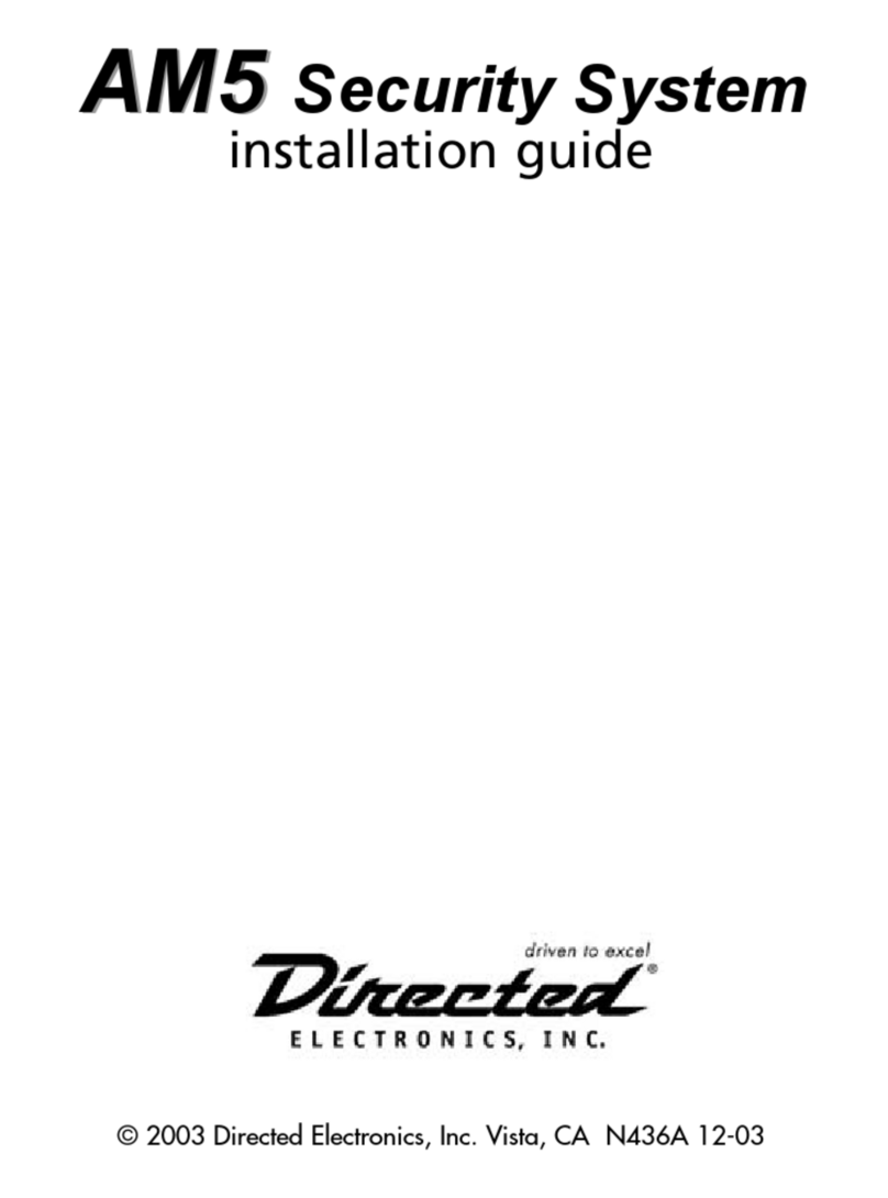 Directed Electronics Automate AM5 installation guide