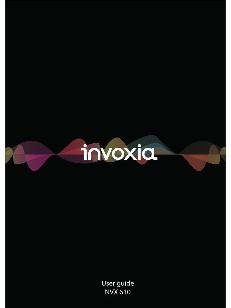 Invoxia NVX 610 User manual