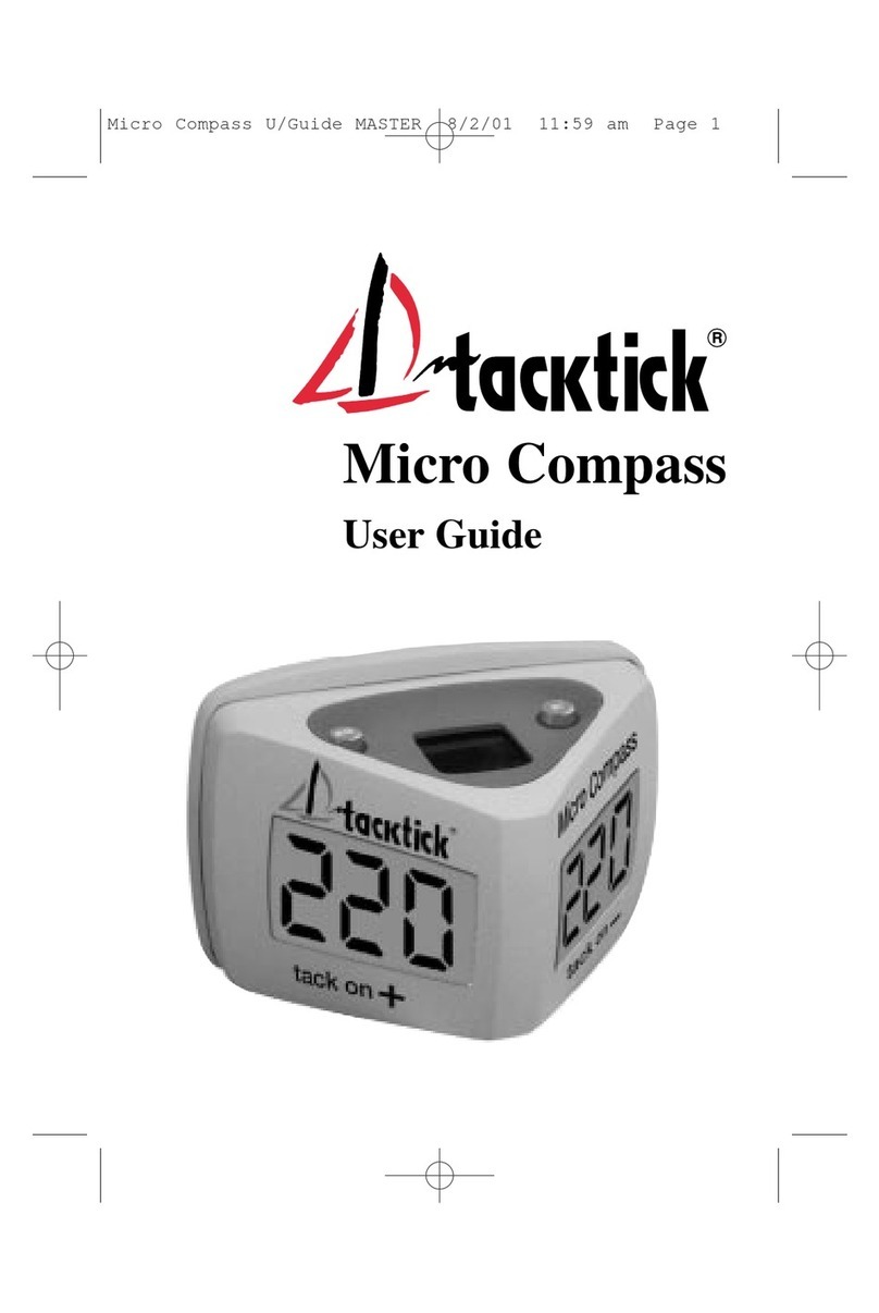 Tacktick Limited Micro Compass User manual