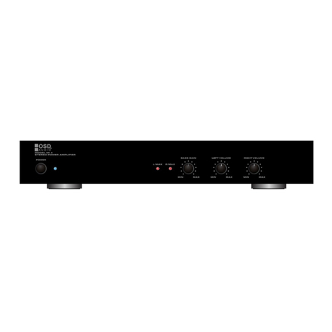 OSD Audio M14 User manual
