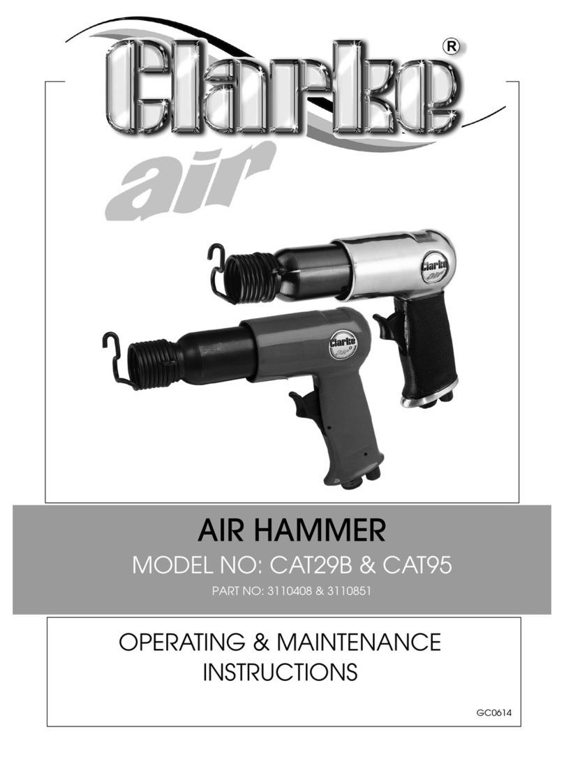 Clarke CAT29B Installation and operation manual