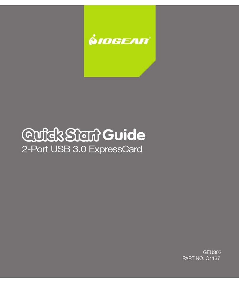 IOGear GEU302 User manual