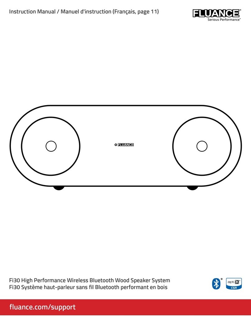 Fluance Fi30 User manual