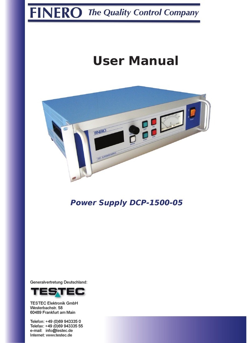 Finero DCP-1500-05 user manual