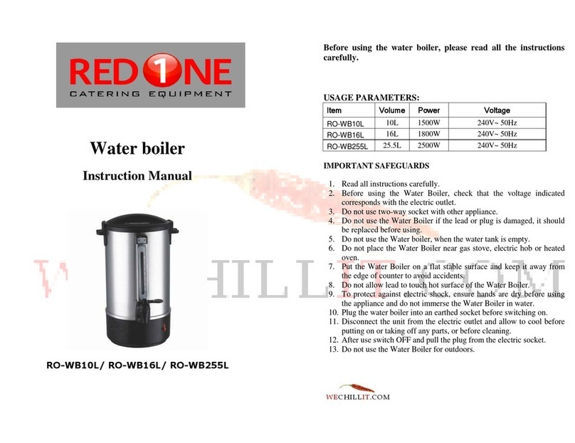 Red One RO-WB10L instruction manual