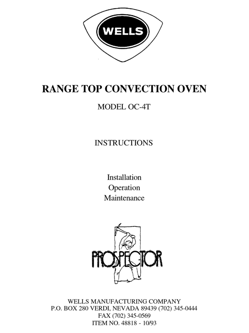 Wells OC-4T Installation & operation manual