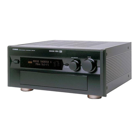 Yamaha DSP-AX1/RX-V1 User manual
