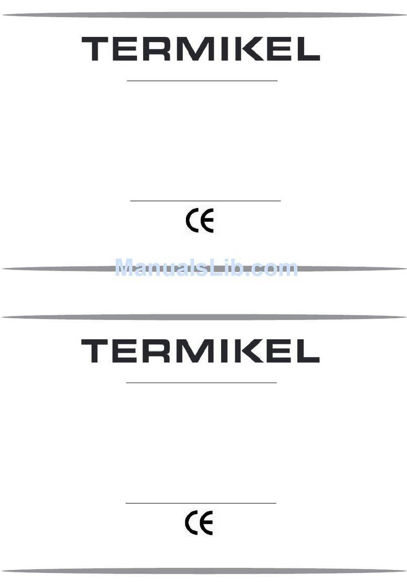 Termikel KFC 6110 user manual