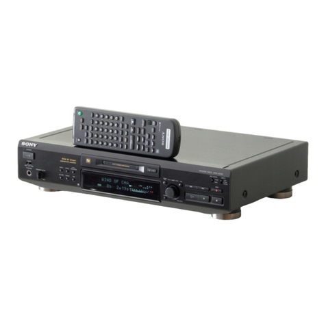Sony MDS-JE520 User manual