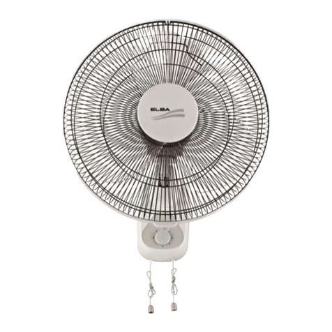 Elba EWMF-B1641(GR) User manual