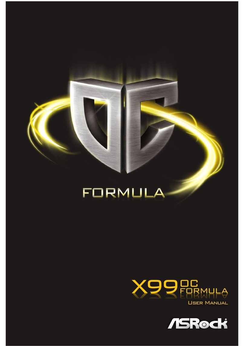 ASROCK X99 OC Formula User manual