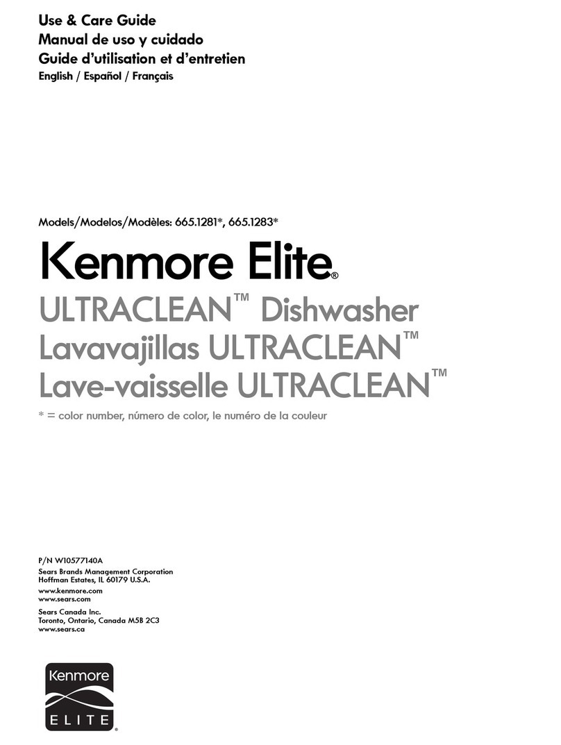 Kenmore 665.1281x Use & care guide