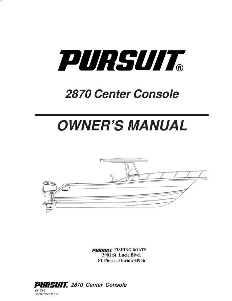 PURSUIT 2870 Walkaround User manual