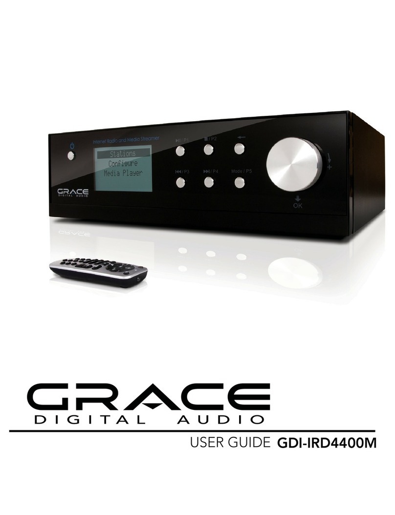 Grace Digital Audio GDI-IRD4400M user guide