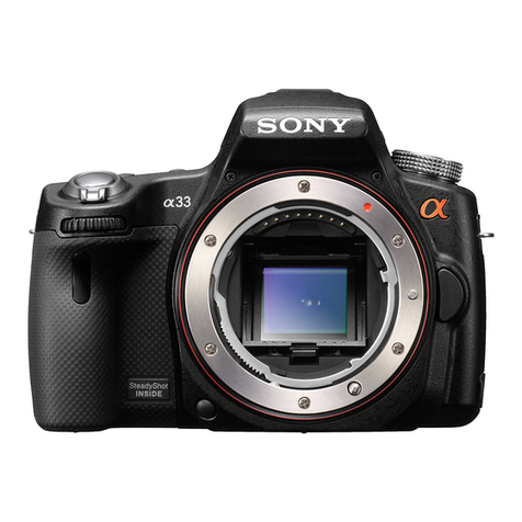 Sony SLT-A33 User manual
