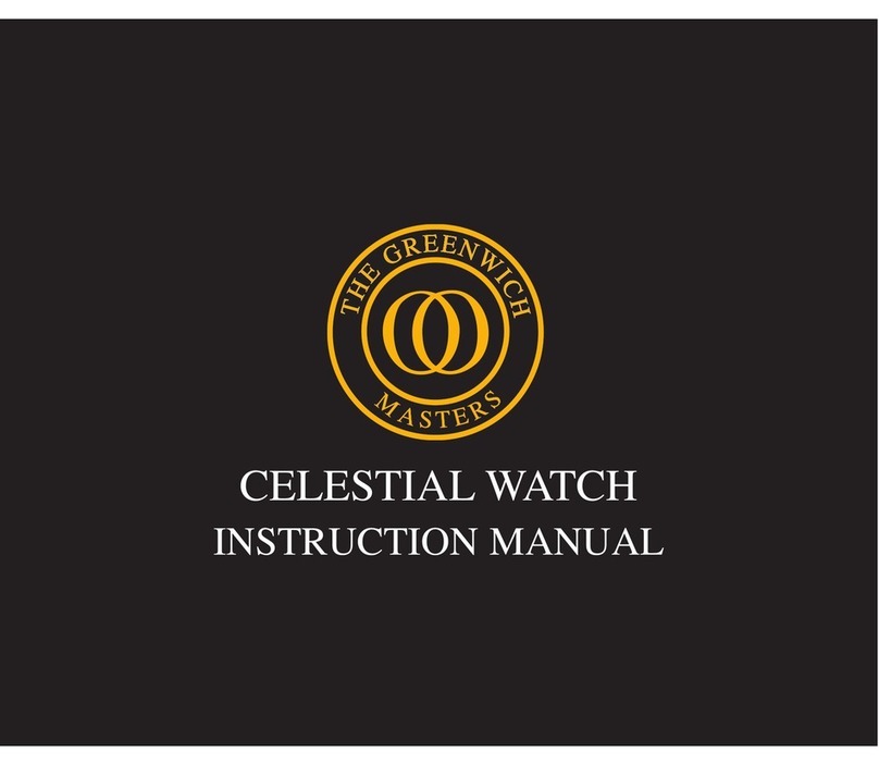 The Greenwich Masters CELESTIAL instruction manual