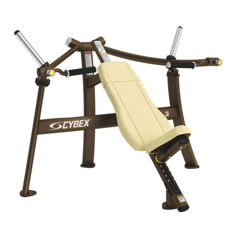 CYBEX Plate Loaded Incline Press Instruction Manual
