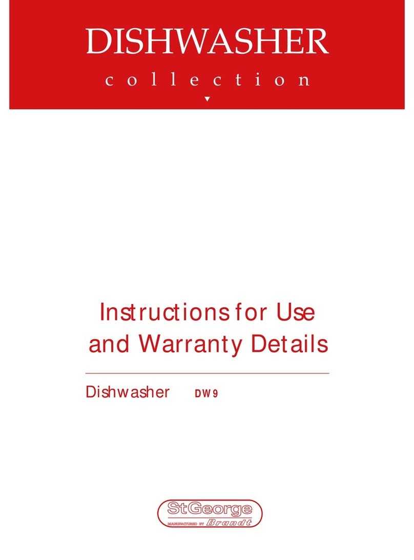 Brandt DW9 Instructions for use