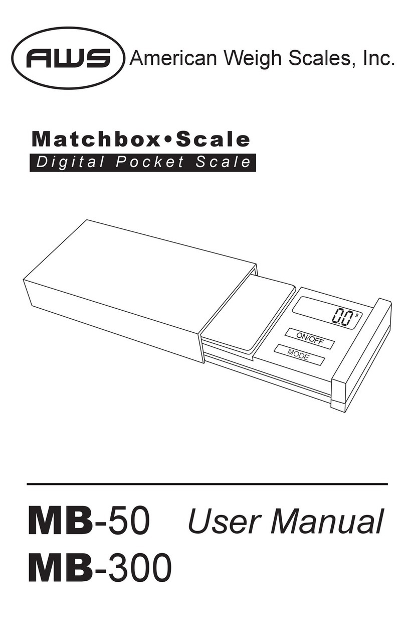 AWS MB-50 User manual