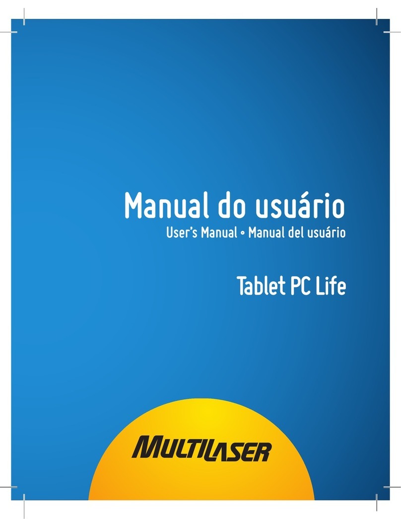 Multilaser Tablet PC Life User manual