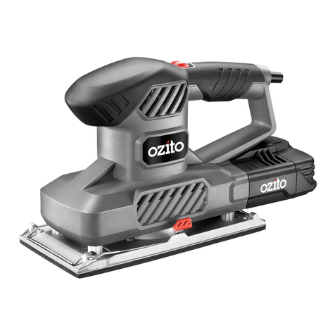 Ozito ORBITAL SANDER instruction manual