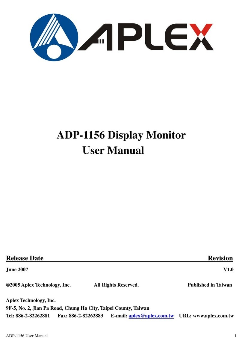 Aplex ADP-1156 User manual Aplex ADP-1156 User manual