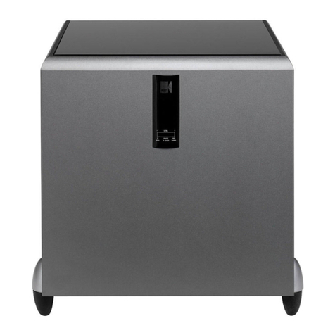 KEF PSW 3000 Service manual