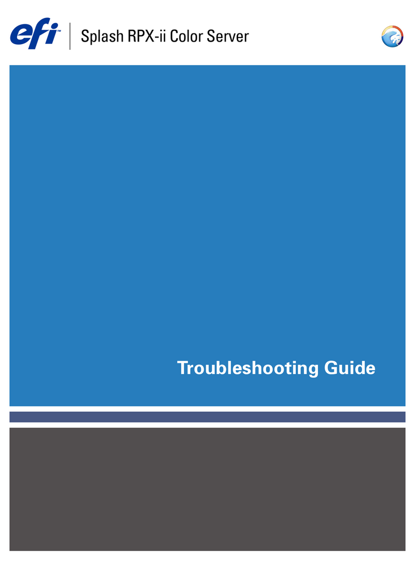 EFI Splash RPX-ii User manual