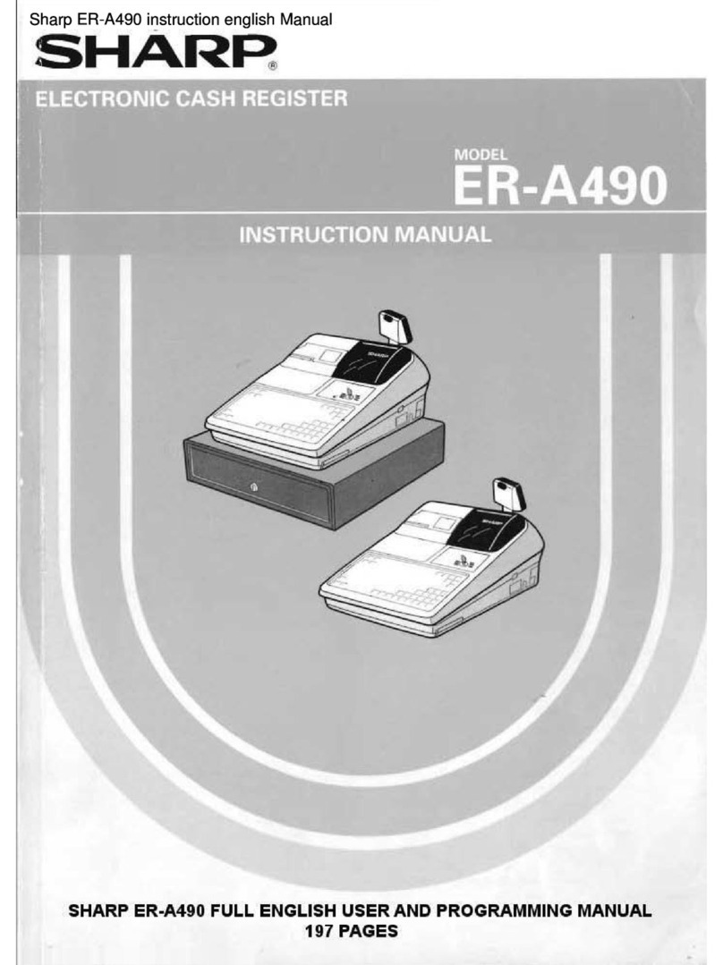 Sharp ER-A490 instruction manual