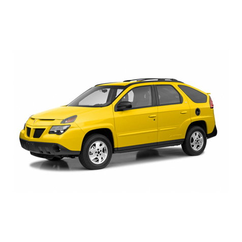 Pontiac AZTEK 2003 User manual