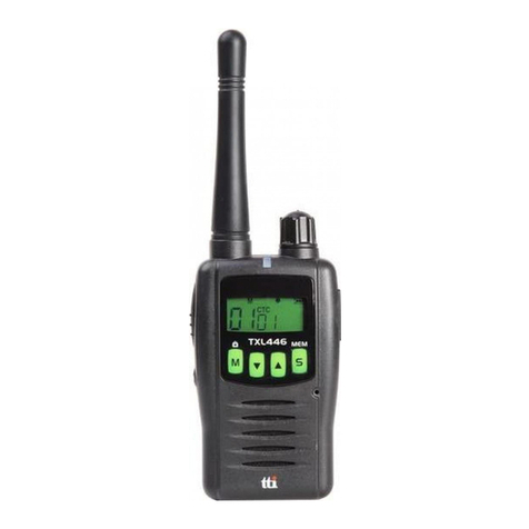 TTI TXL-446 User manual