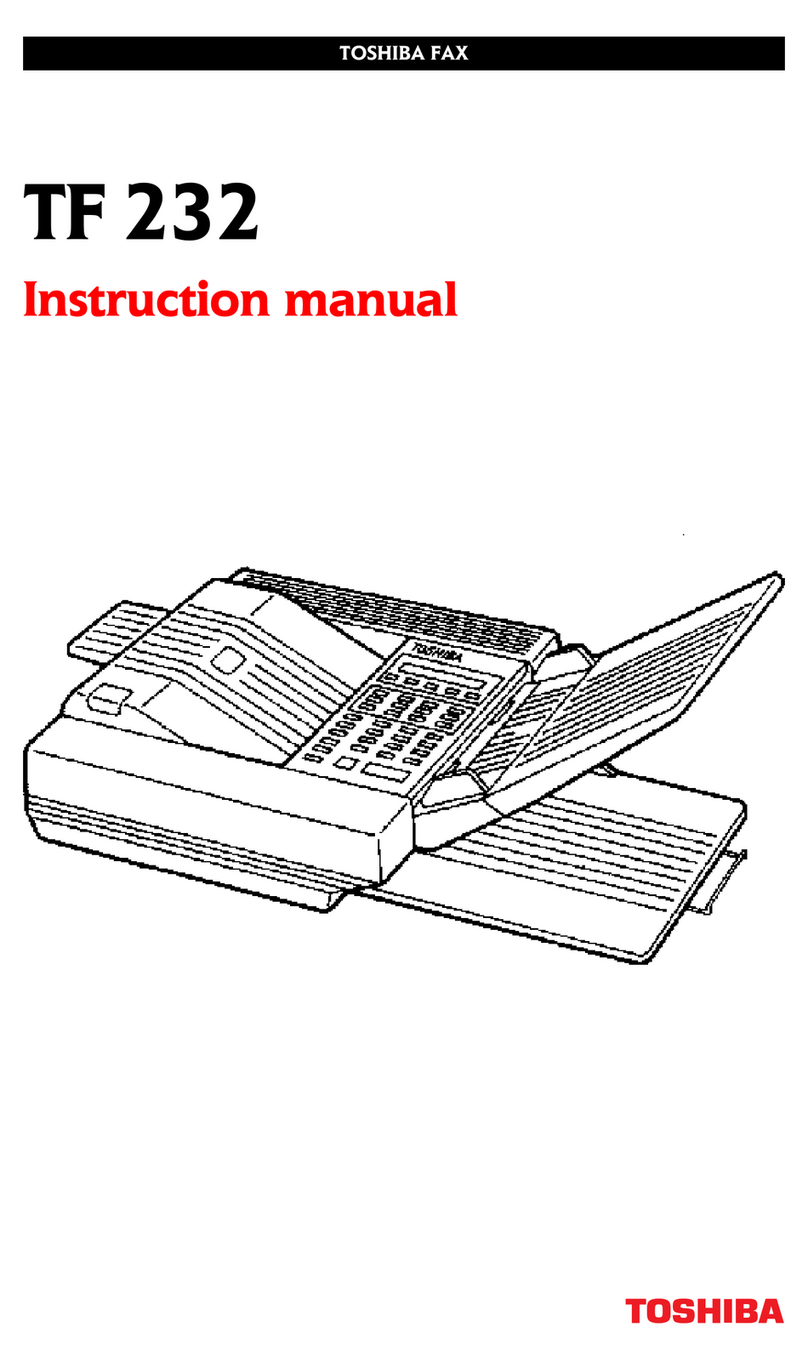 Toshiba TF 232 User manual